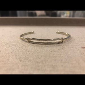 Stella and Dot pave rectangle cuff